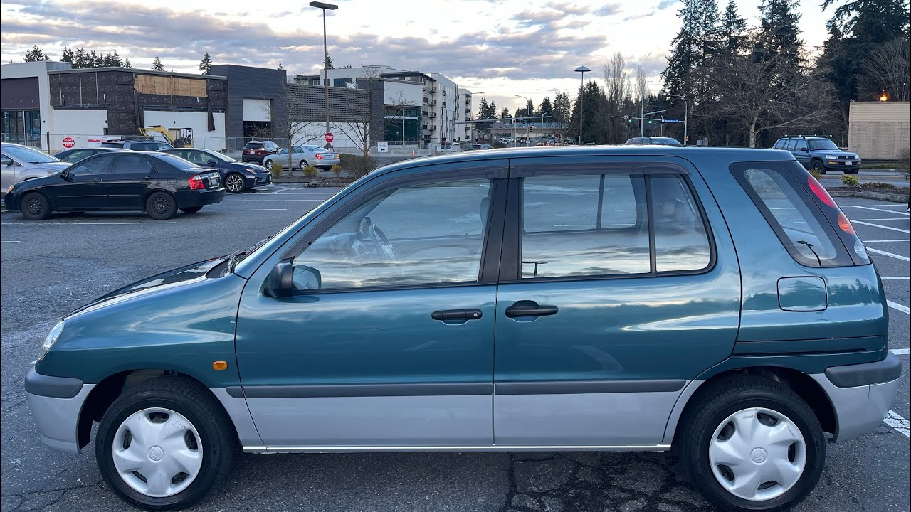 1997 Toyota Corolla RAUM 4WD AT 1.5L only 21,500mi RHD JDM