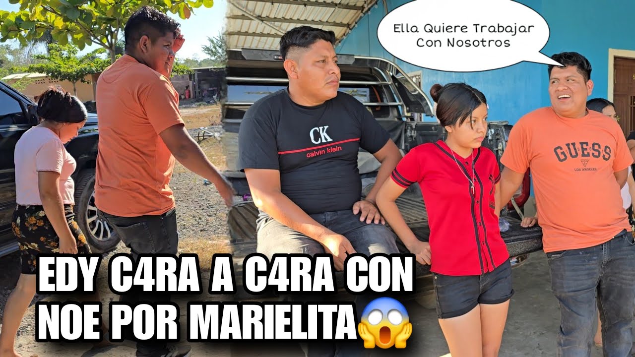 Hoy EDY Decidio Ir a ablar Con NOE Sobre MARIELA😱El Esta Deacuerdo Que Trabaje Con EDY Si o No‼️