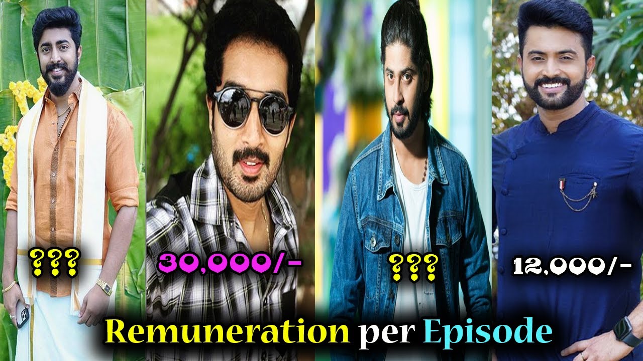 Telugu Serial Actors Remuneration || Telugu Serials || Remuneration per Episeode || Madhu's Rangoli