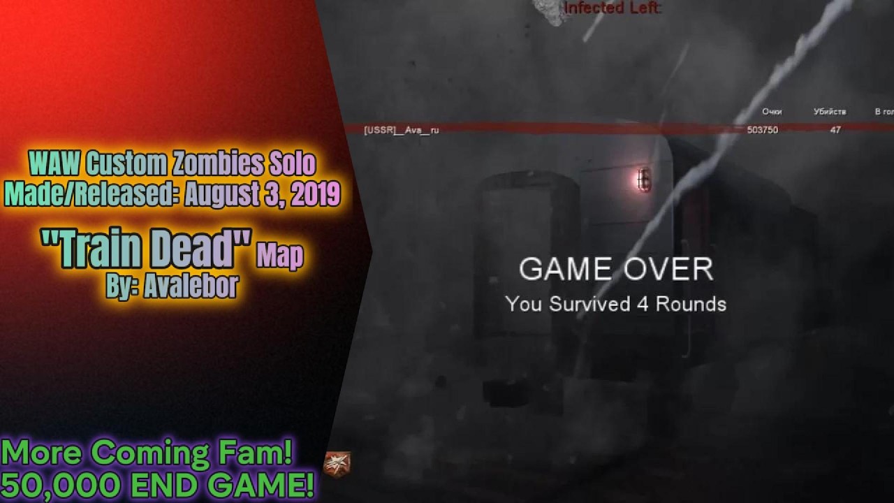 WAW Custom Zombies Solo▐ 