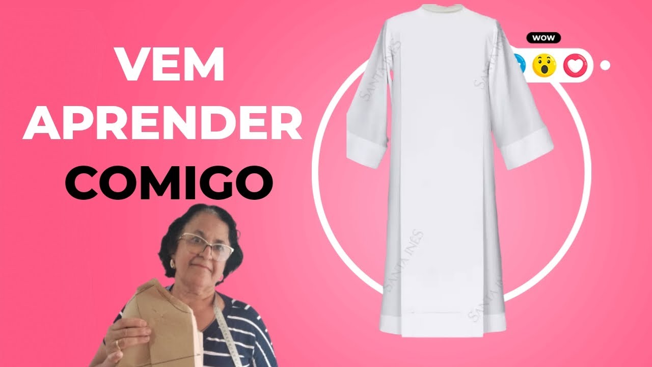 MOLDE DE TÚNICA!! Tamanho P