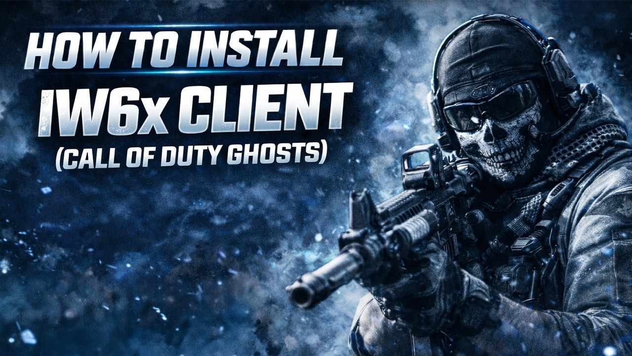 How to Install CoD Ghosts (IW6X Client) | 2026 Latest Tutorial