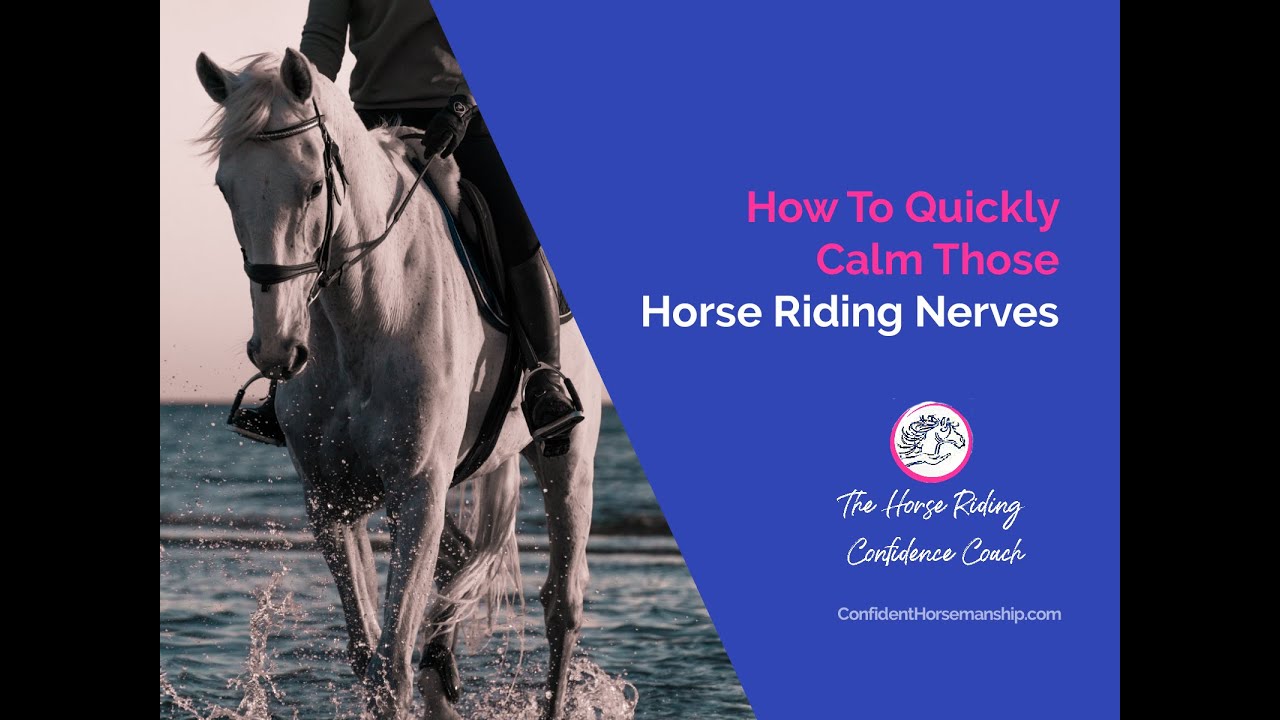 How To Quickly Calm Horse Riding Nerves