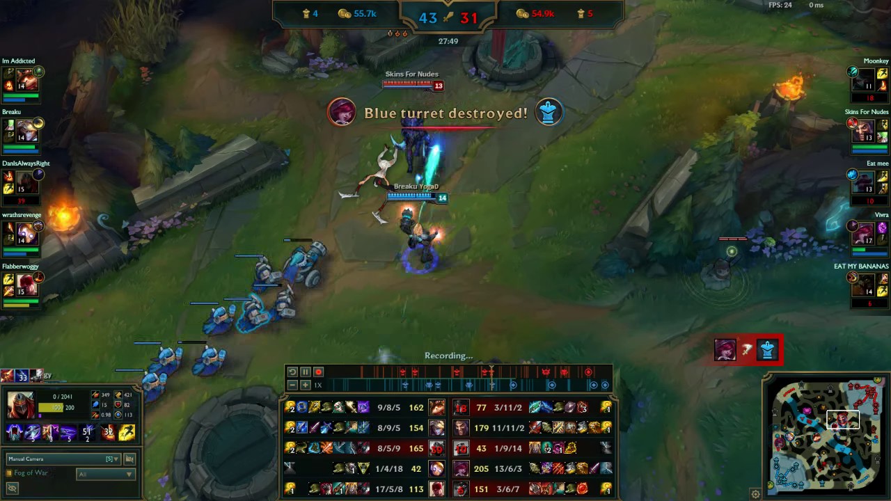 Ezreal oneshots Draven