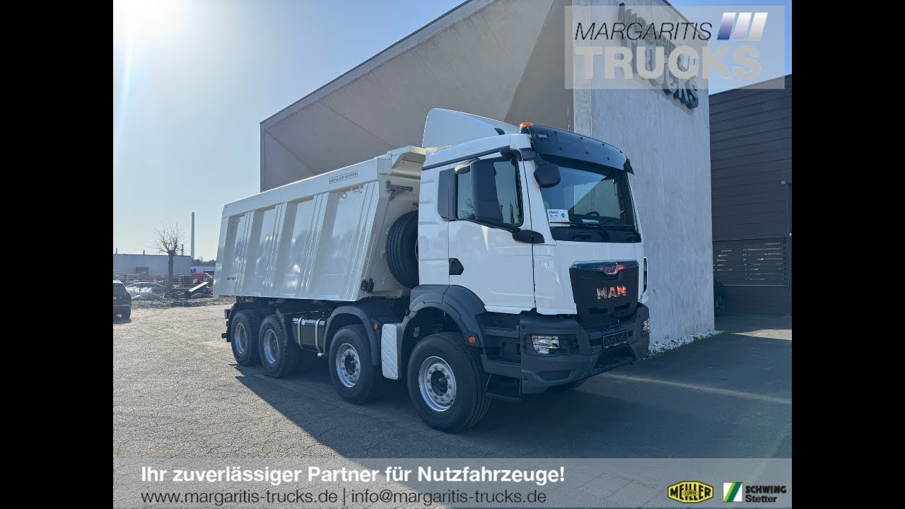MAN TGS 41.400 8x4 Euro 2 mit Meiller H436 20m3