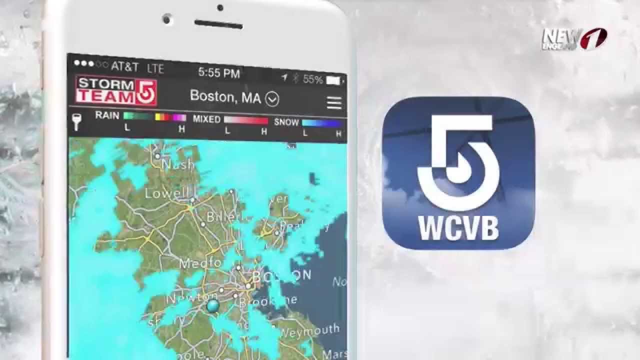 WCVB-TV Promo - StormTeam 5 Weather App - HD