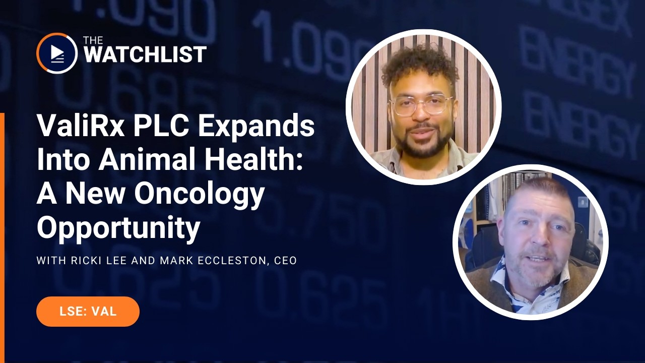 ValiRx PLC Expands Into Animal Health: A New Oncology Opportunity