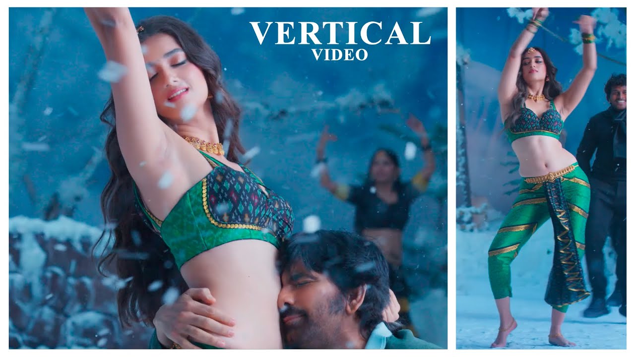 Bhagyashri Borse | Jikki | Vertical Video | Mr. Bachchan | Info | Green | Part 1 | Actress Version