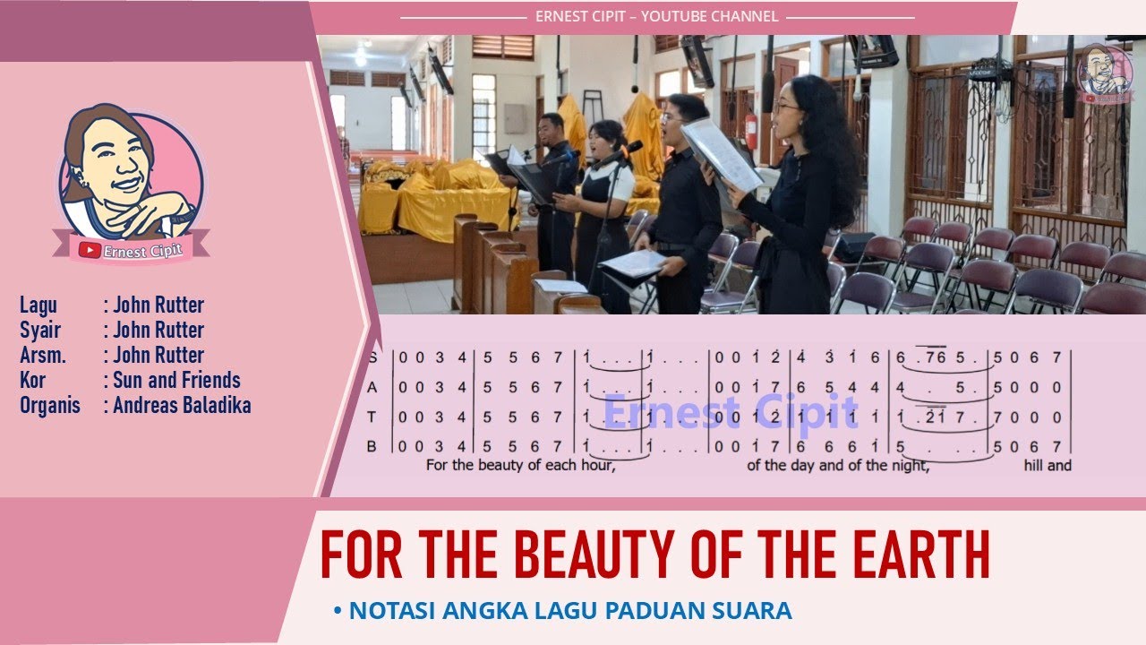 For The Beauty Of The Earth | Lagu Pernikahan | Sun and Friends