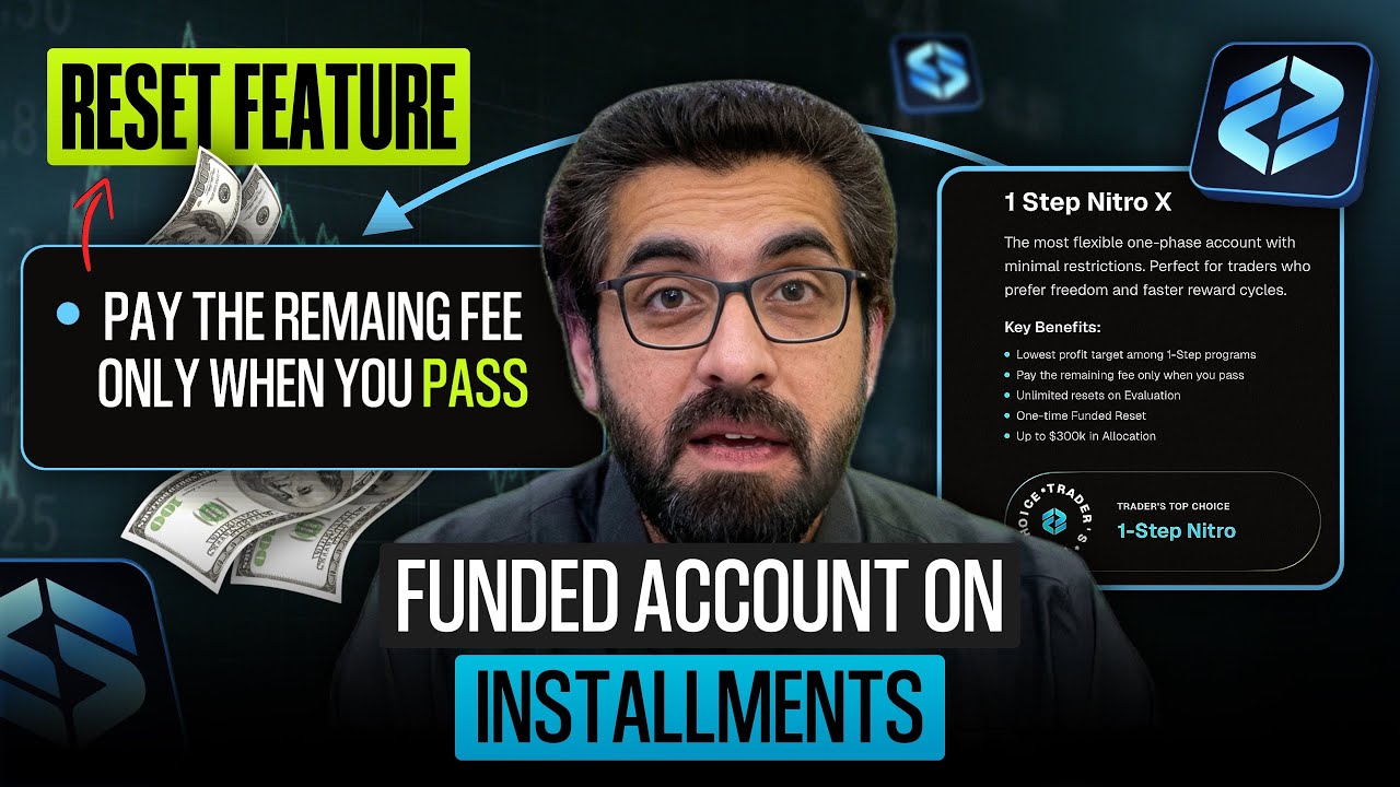 Funded Account on Installments by FTM 🚨 1 Step NitroX Details