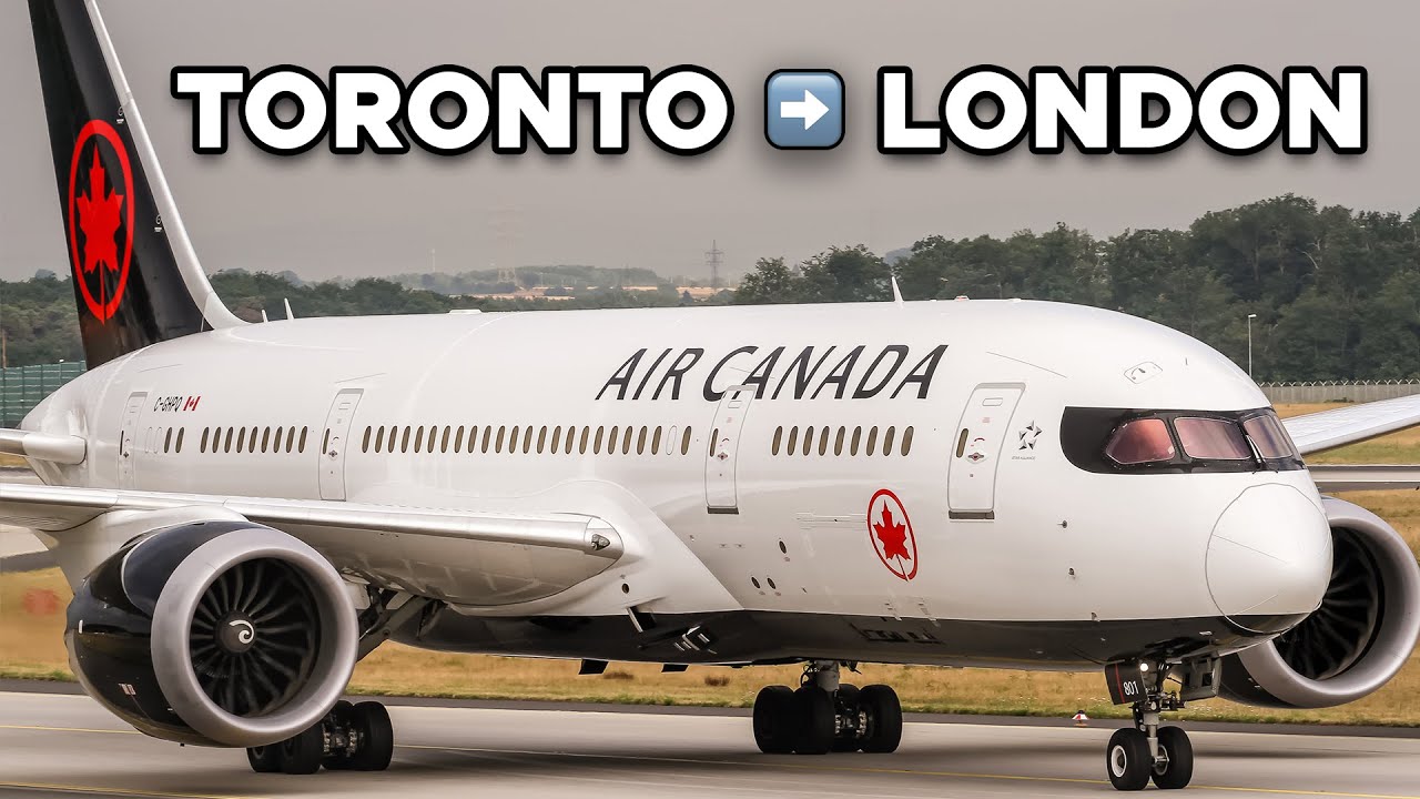 TORONTO to LONDON: Air Canada Economy Flight