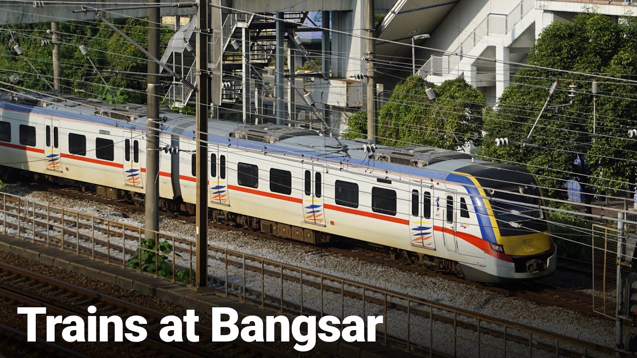 Trains at Bangsar