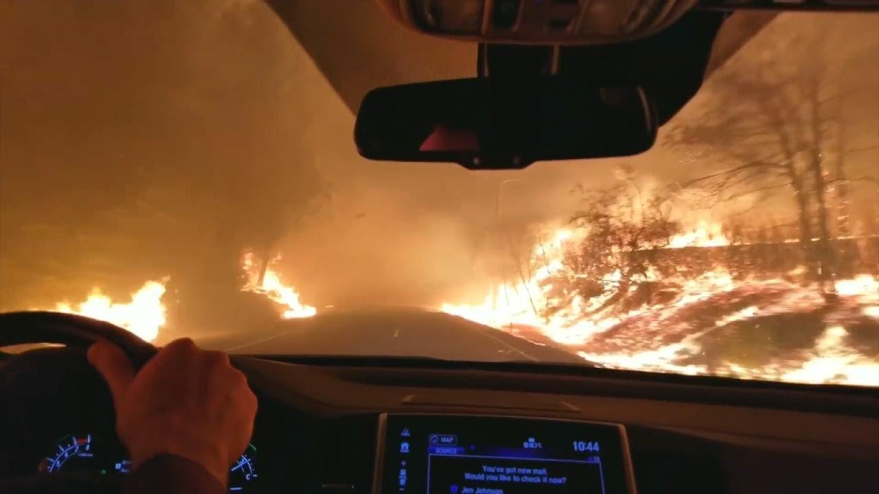 How to Safely Drive Through Wildfires