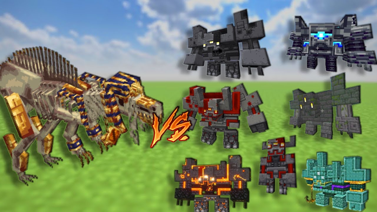 Ancient Remnant (L_Ender's Cataclysm) vs All Minecraft Monstrosity | Minecraft Mobbattle