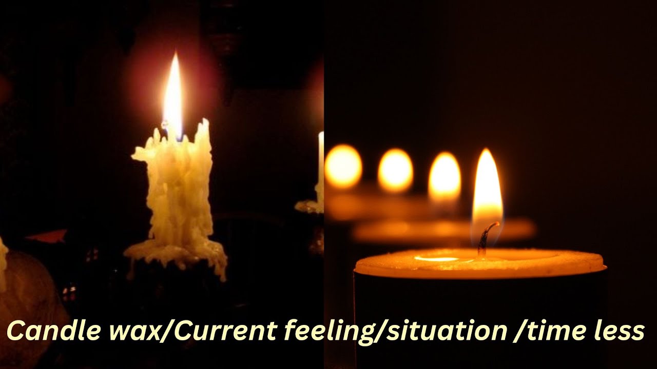 Candle wax /Current feeling /situation #timeless