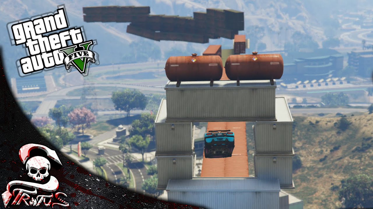 GTA 5 | MALDITOS CONTENEDORES!! ME JODEN EL COCHE - CARRERA DE LA MUERTE #332 | XxStratusxX