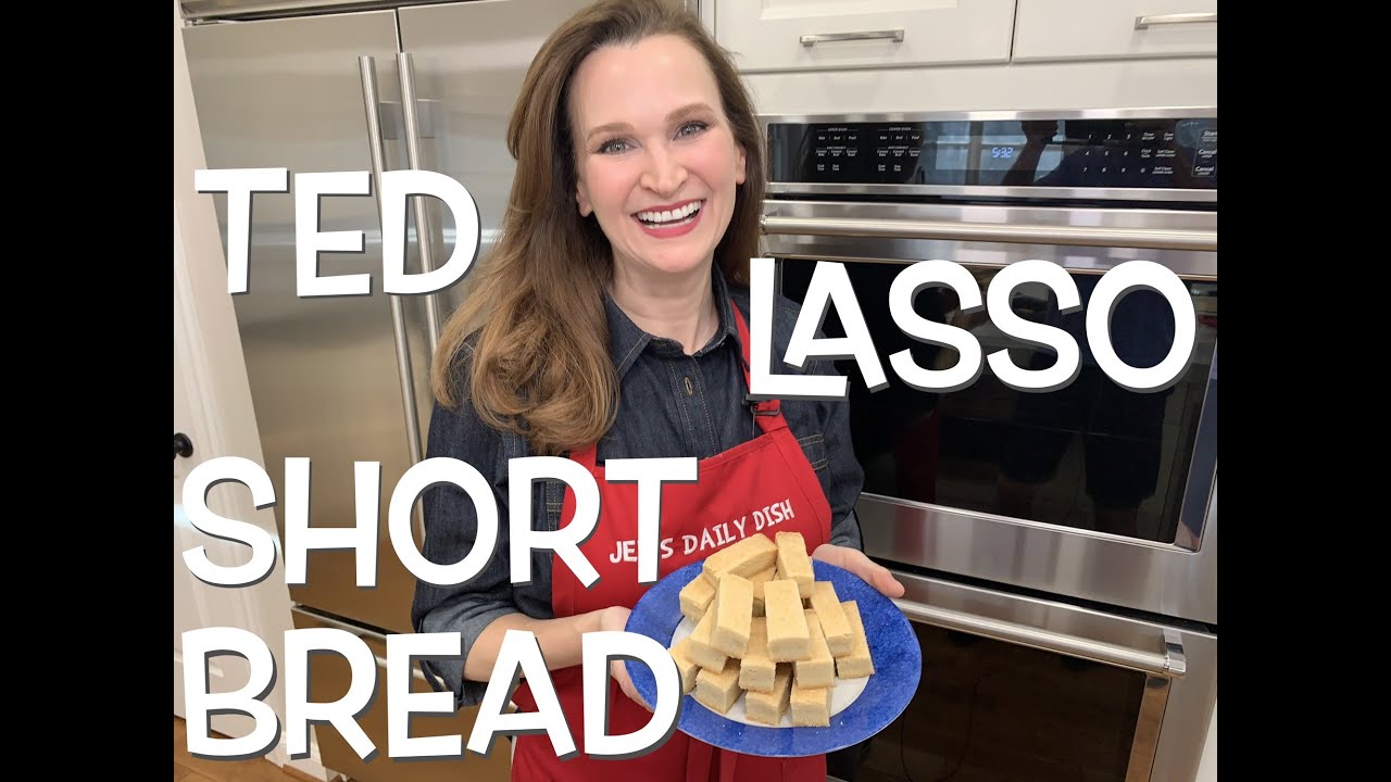 Ted Lasso Shortbread Cookies! These Are As Simple And Delicious As They Seem. Only Four Ingredients.
