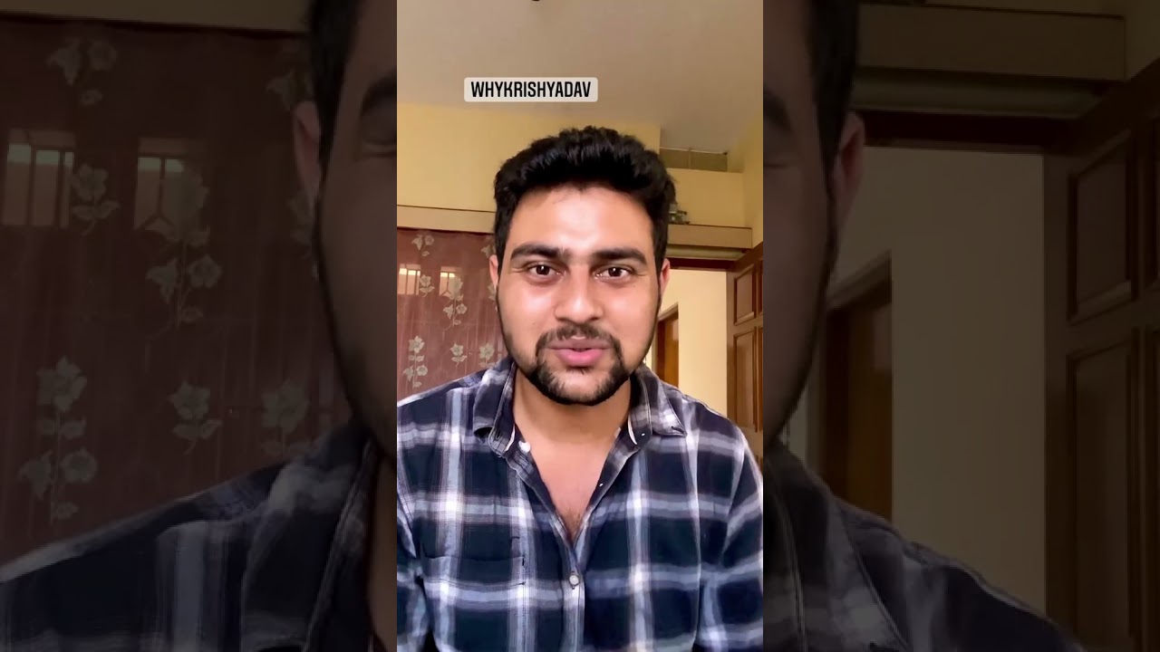 Instagram reels // @whykrishyadav //