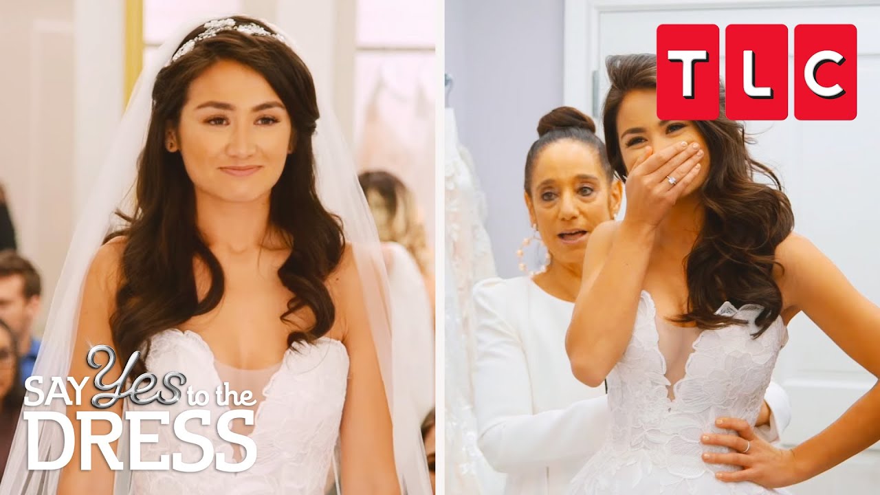 Bachelor Star Caila Finds Her Dream Dress | Say Yes to the Dress | TLC