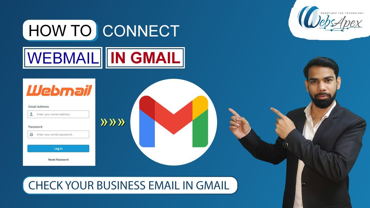 How to Connect Webmail to Gmail | Send & Receive Webmail Emails from Gmail Easily (Full Guide)