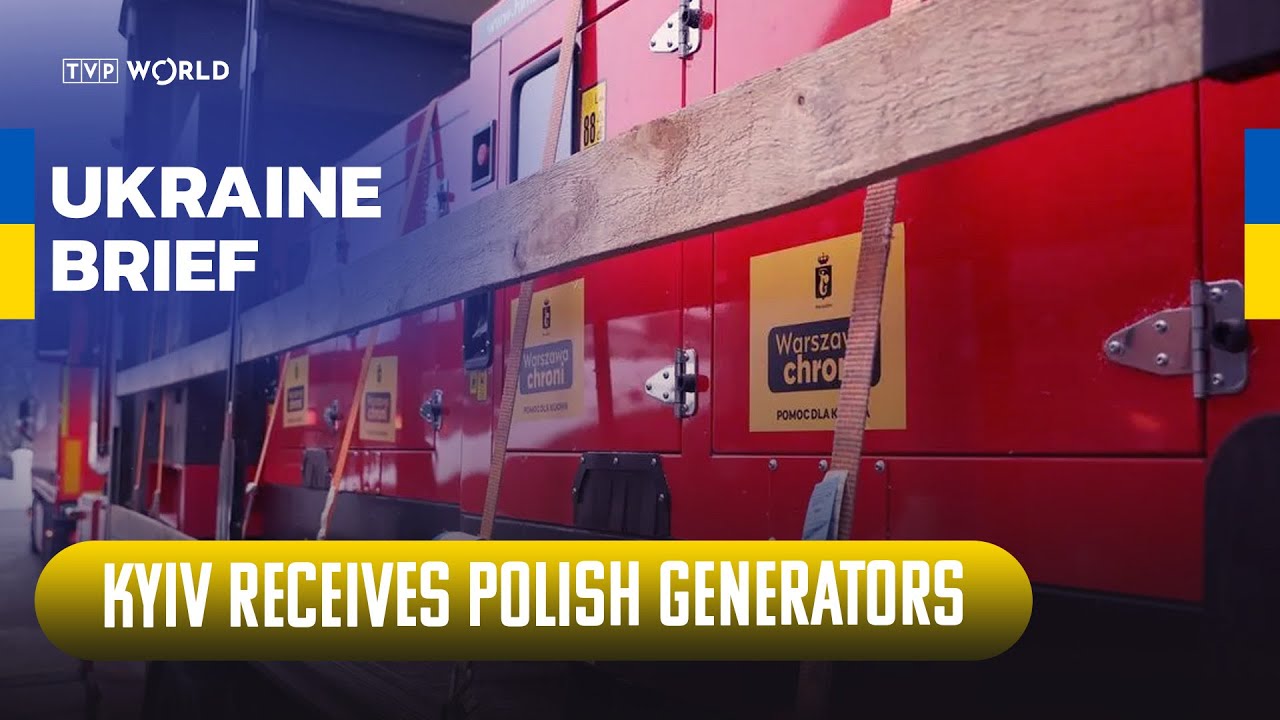 Kyiv receives Polish generators as blackouts deepen | Ukraine Brief