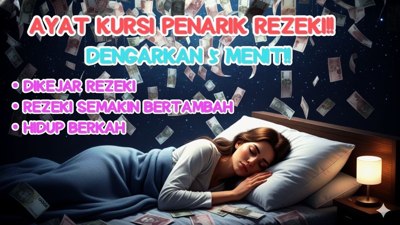 Dengarkan sekarang‼️Ayat Kursi Penarik Rezeki Tanpa Gangguan