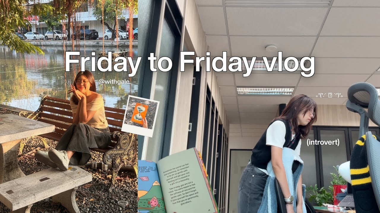 introvert diary (📔) Friday to Friday vlog - work from home, ไปงานรับปริญญา, เจอเพื่อนใหม่