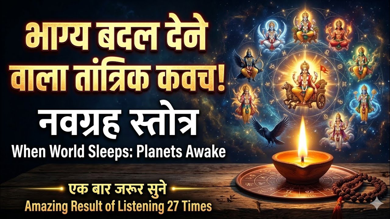 हर बाधा होगी दूर: नवग्रह कवच (27 बार पाठ) | Remove All Obstacles: Navagraha Kavach Global Edition