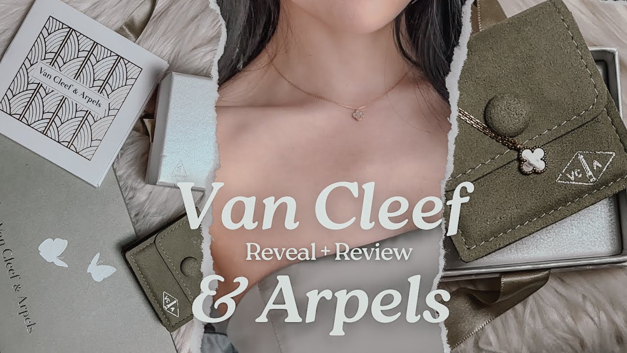 VAN CLEEF & ARPELS NECKLACE REVEAL | PARIS FLAGSHIP| IS IT WORTH IT??| Life of Lily