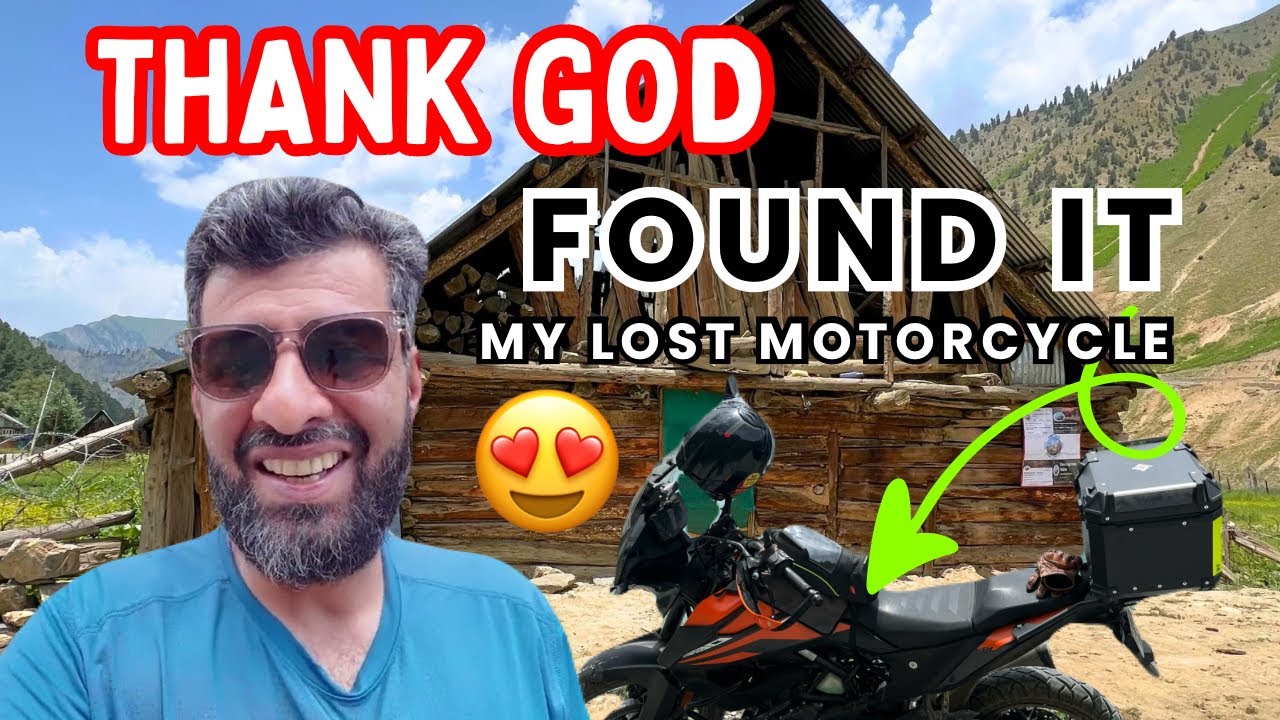 Found My Motorcycle  in Tulail Valley #aofaheem