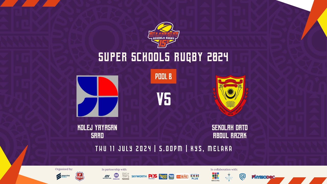 Kolej Yayasan Saad (KYS) vs Sekolah Dato Abdul Razak (SDAR) | 9 - 14 #ssr