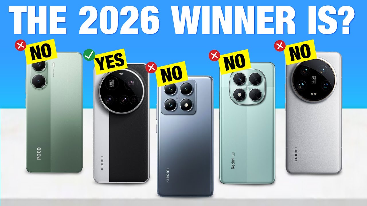 Best Xiaomi Phones 2026 &ndash; Stunning Designs, Incredible Value!