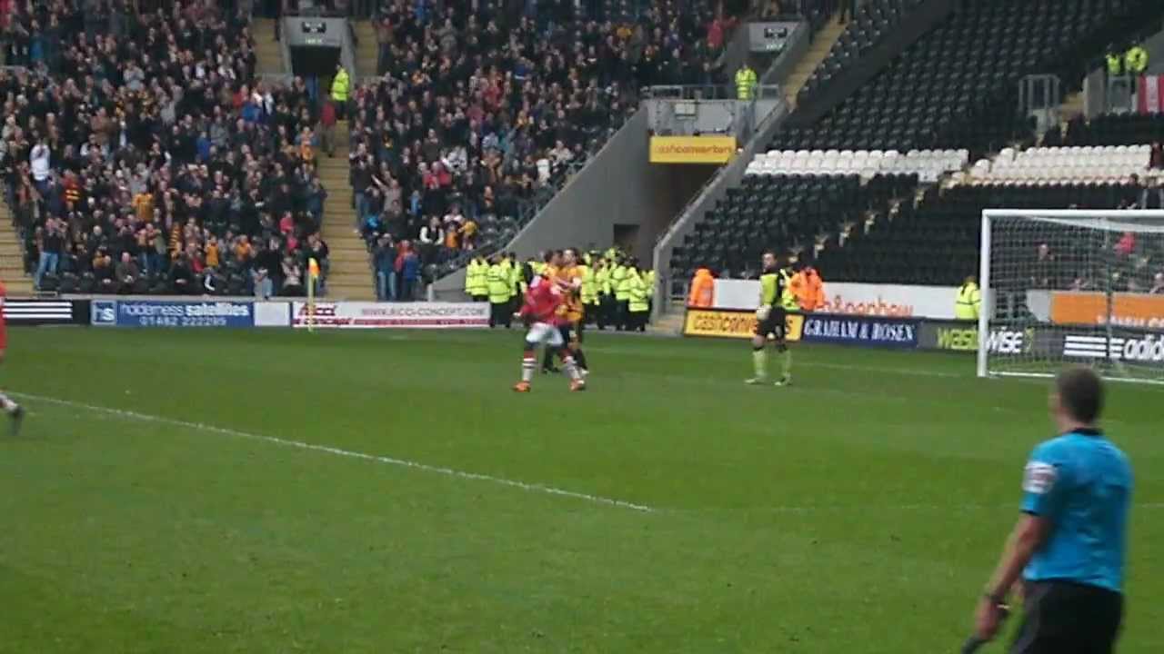 Matty Fryatt penalty HD - Hull City vs Nottingham Forest - 21/04/12