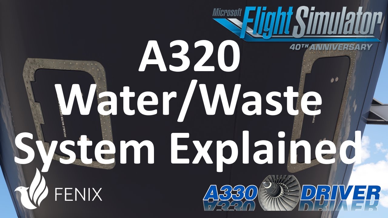 A320 Waste/Water System Explained | Real Airbus Pilot