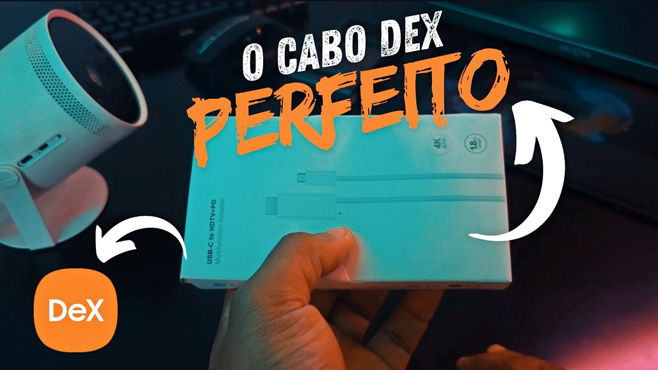 MODO DEX com APENAS UM CABO - Simplesmente PERFEITO