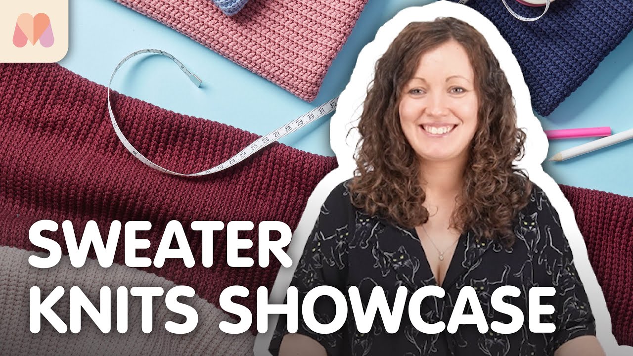 Chunky Sweater Knit Fabrics & Perfect Sewing Patterns