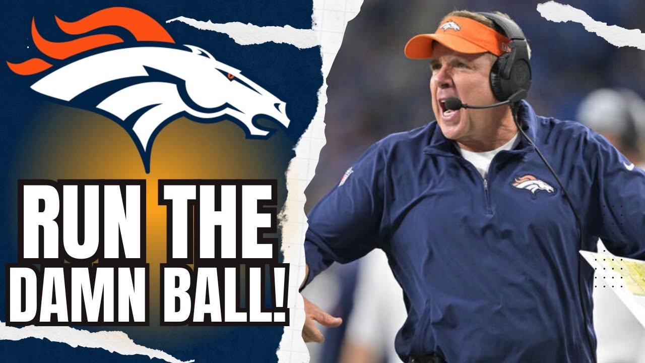 Why Aren't The Denver Broncos RUNNING THE FOOTBALL??