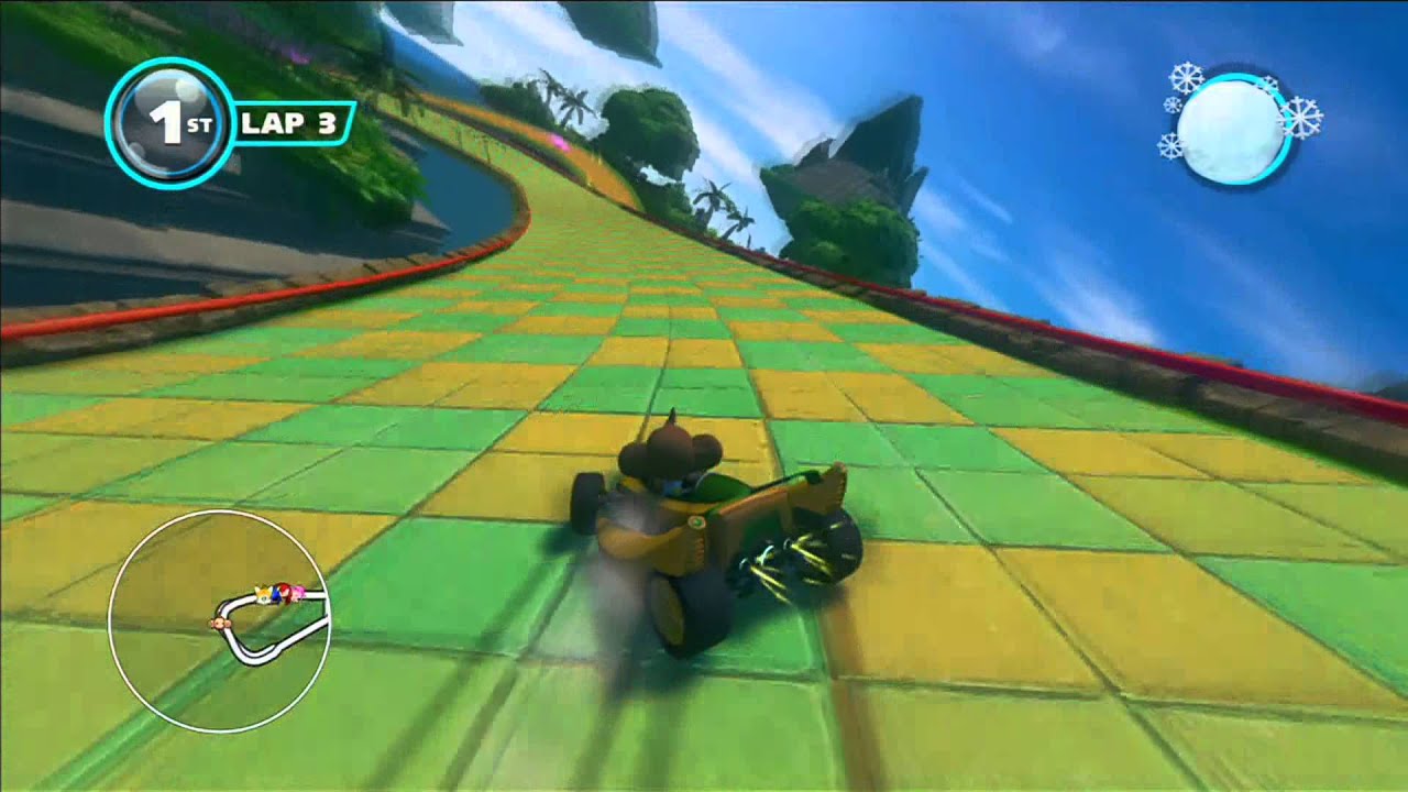 Sonic & All Stars Racing Transformed: Temple Trouble [1080 HD]