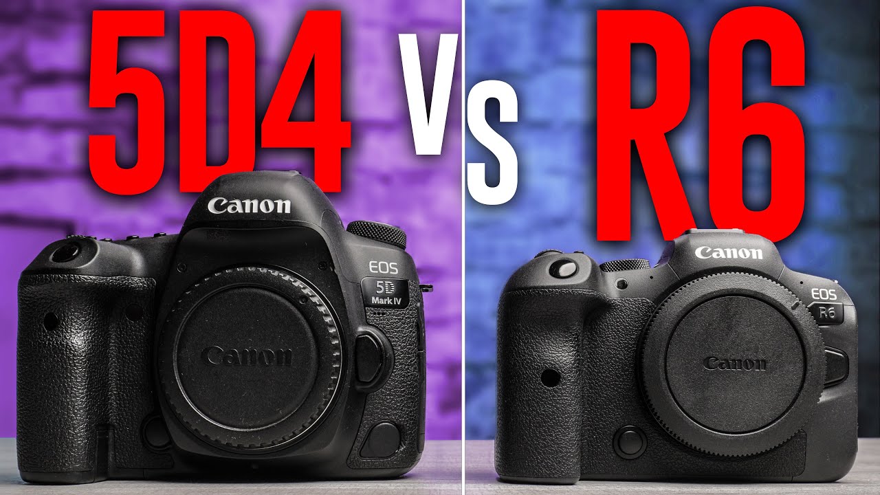 Canon 5D Mark 4 vs. Canon R6: Which one is BETTER? (2024)