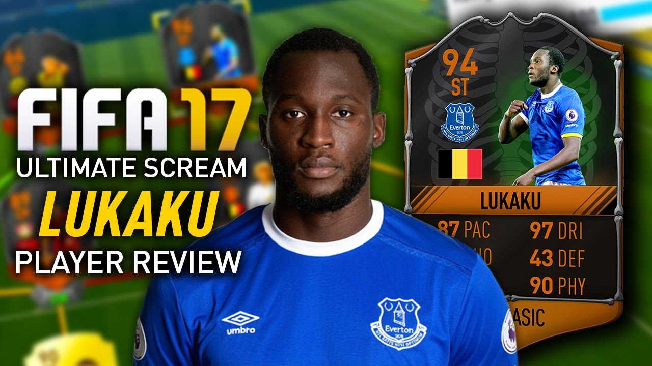 FIFA 17 ROMELU LUKAKU (85 & 94) *ULTIMATE SCREAM* PLAYER REVIEW! FIFA 17 ULTIMATE TEAM!