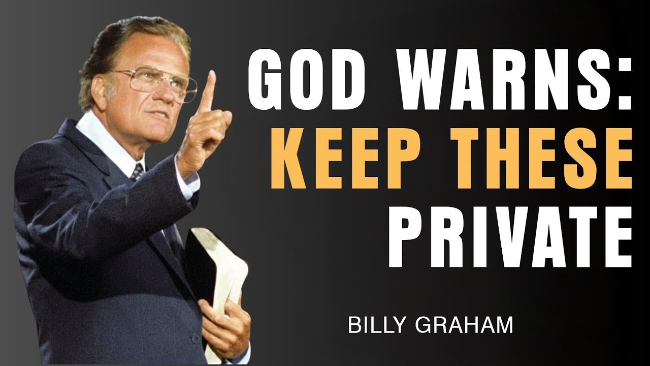 Never Share These 5 Things—God Warns You | Billy Graham