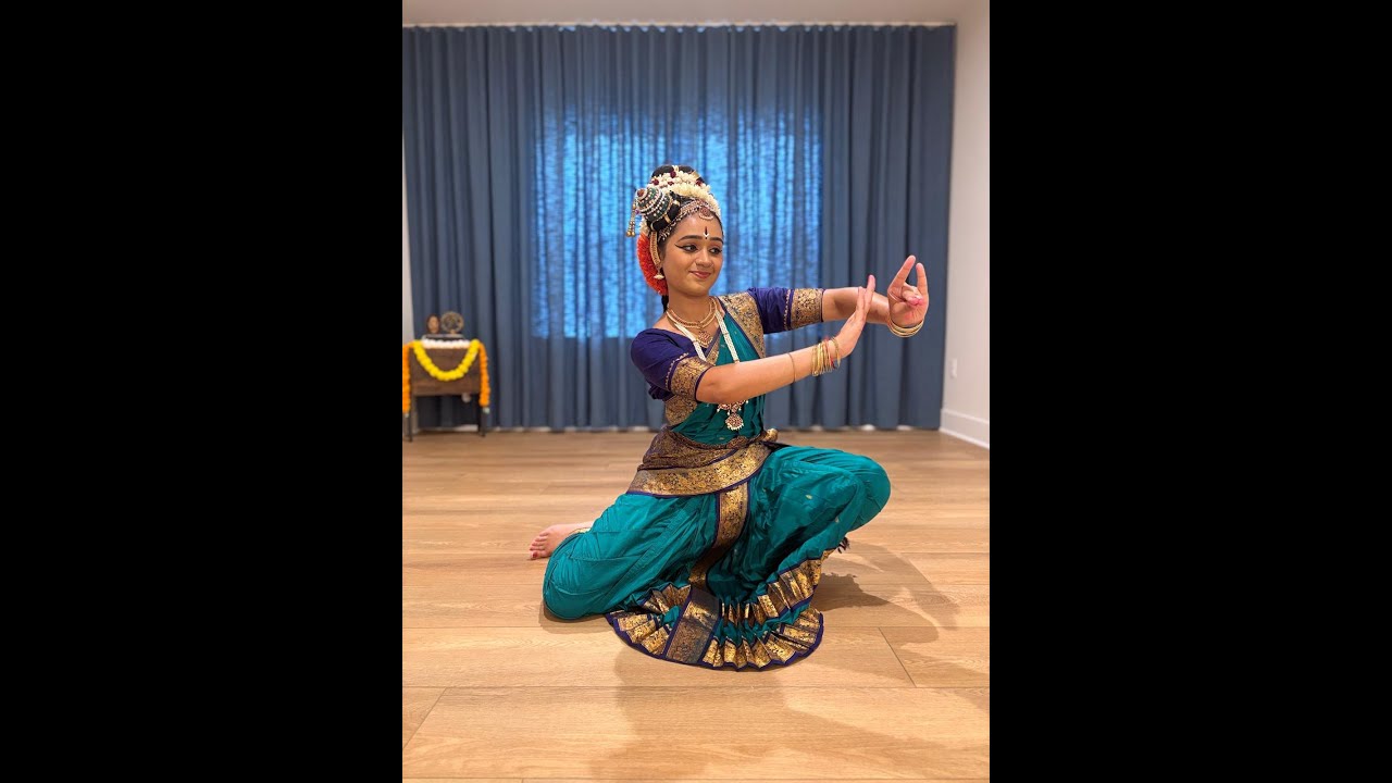 Pasuram 3, dance by Kalamandapam student Swetha Kota. Part of  Margazhi 2025-2026 season.