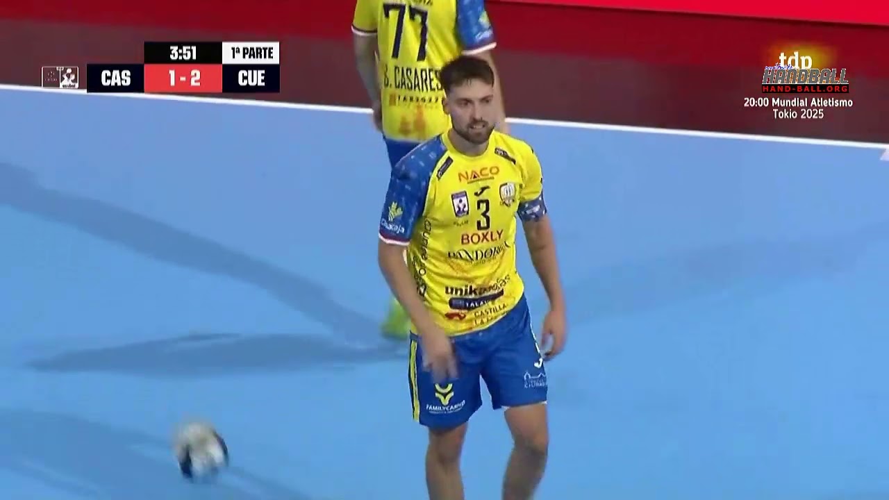 Liga ASOBAL 2025/26 - J&ordf; 2&ordm;. BM Caser&iacute;o Ciudad Real vs. REBI Balonmano Cuenca