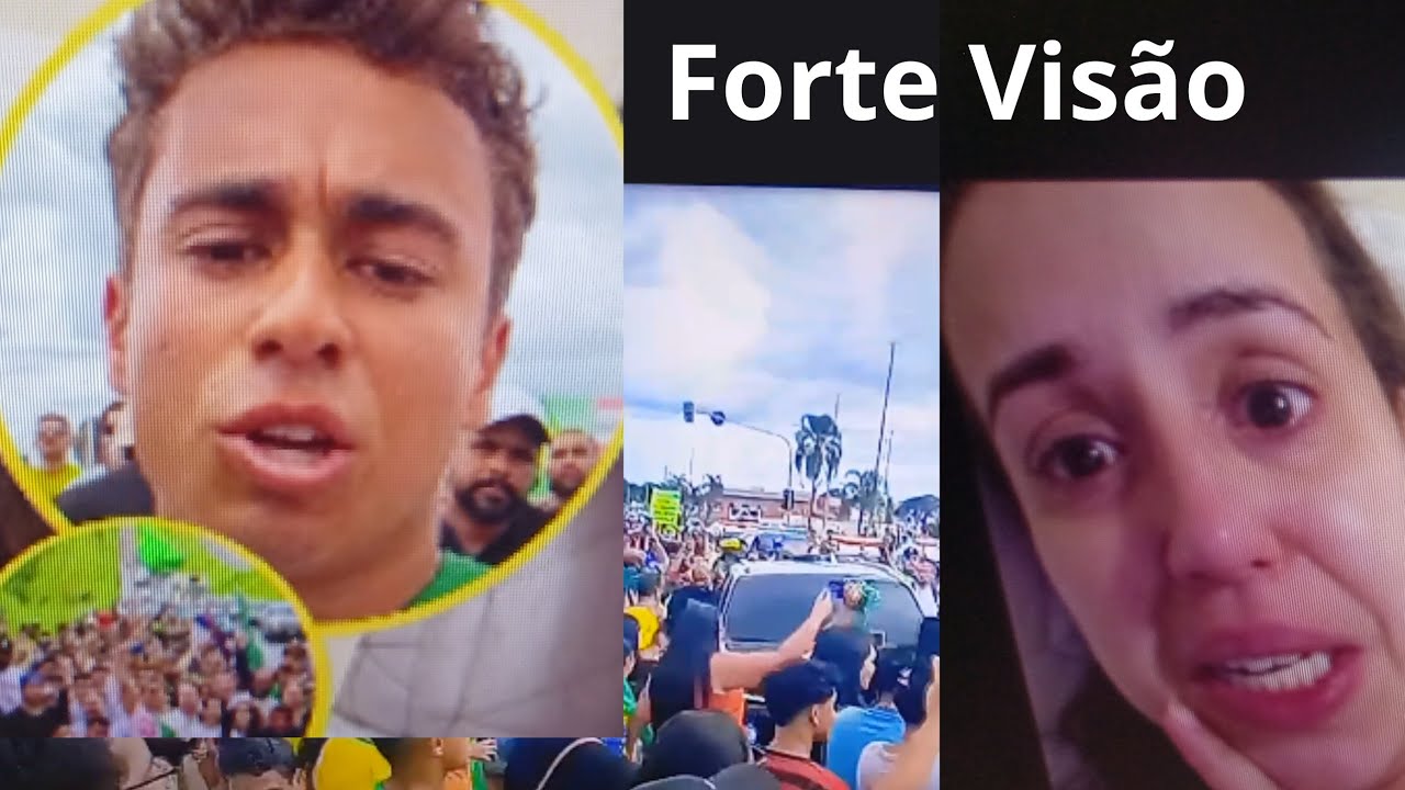 Irmã de Nikolas tem forte visão com ele muito forte 