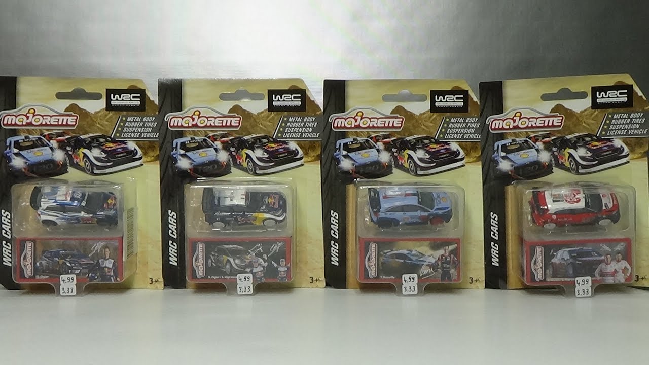Majorette WRC Cars