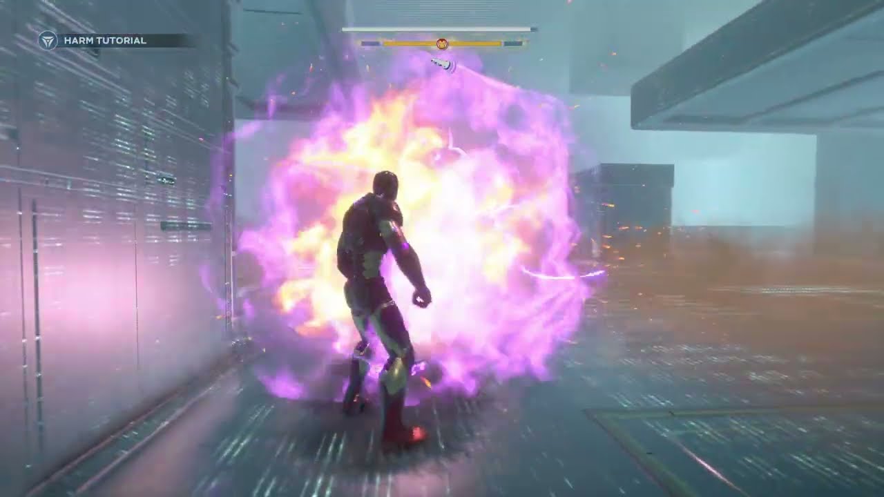 Marvel's Avengers Iron Man training room