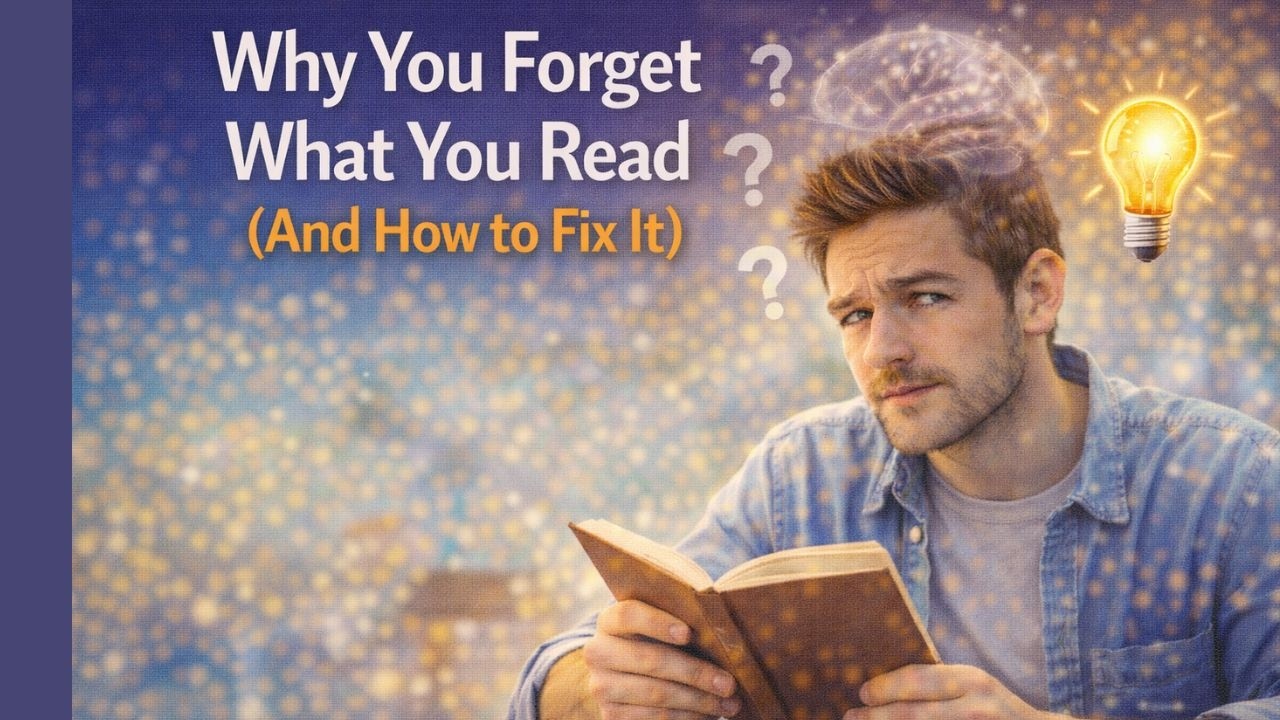 How to Retain What You Read (Science-Backed Reading And Memory Techniques))