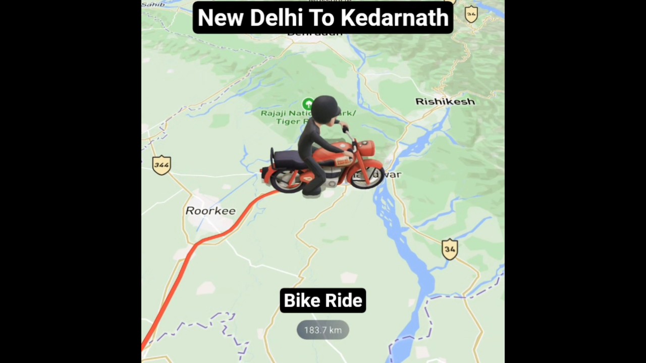 New Delhi to Kedarnath Bike Ride #travel #kedarnath #shiv