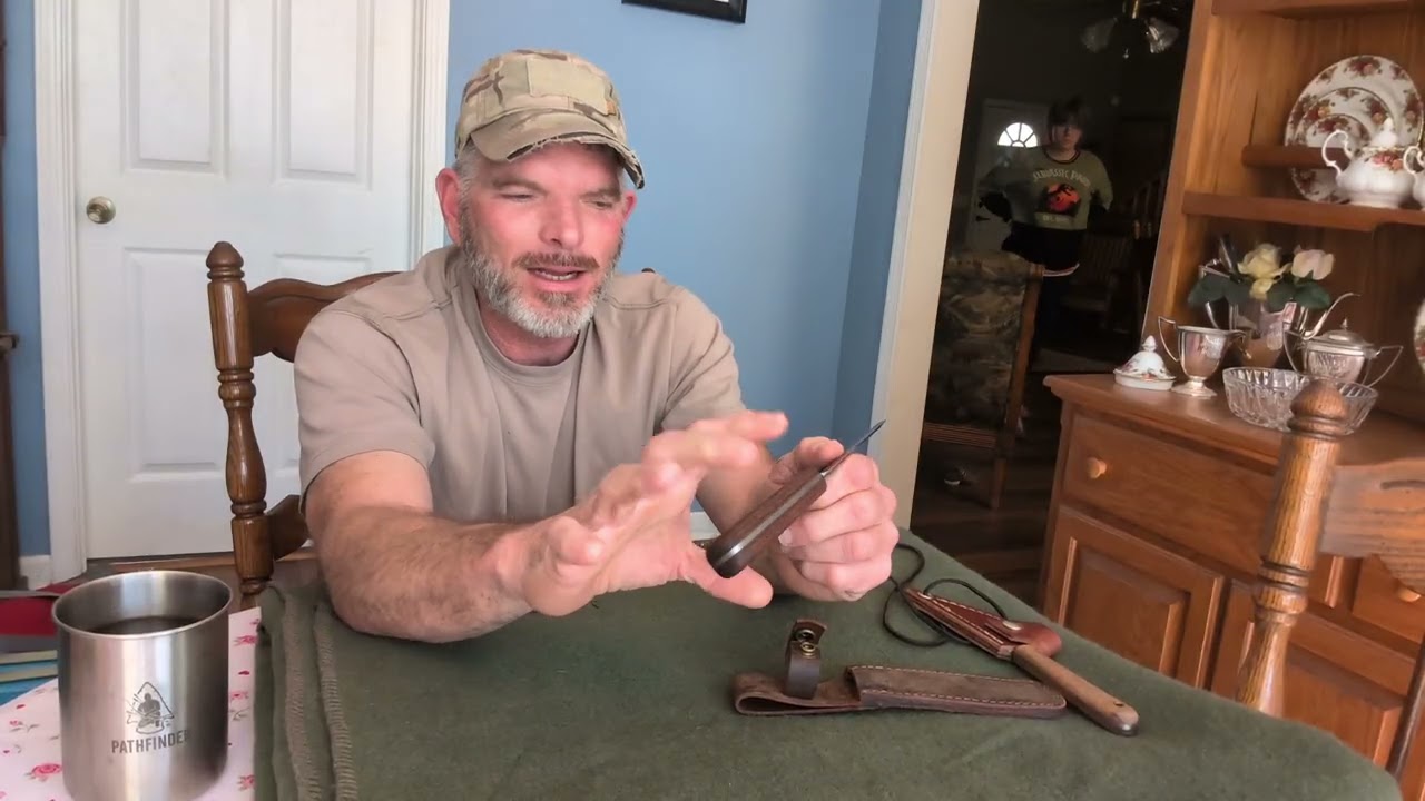 Two knives from Pathfinder Knife Shop and a wool blanket from Self reliance outfitter.