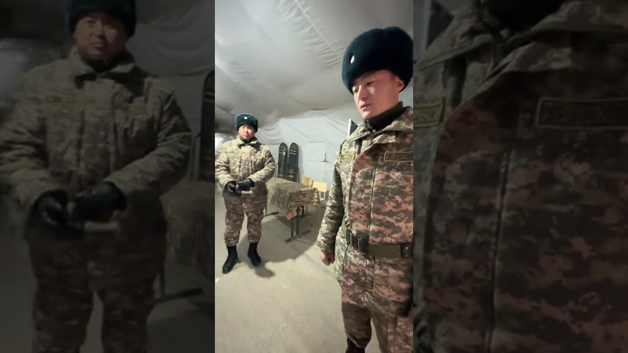 Солдатская баня на армейском полигоне в пгт Гвардейский Отар